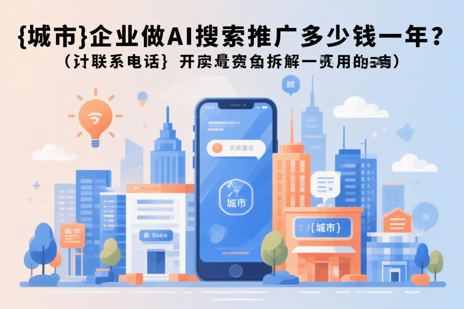 平顶山企业做AI搜索推广多少钱一年？真实费用拆解