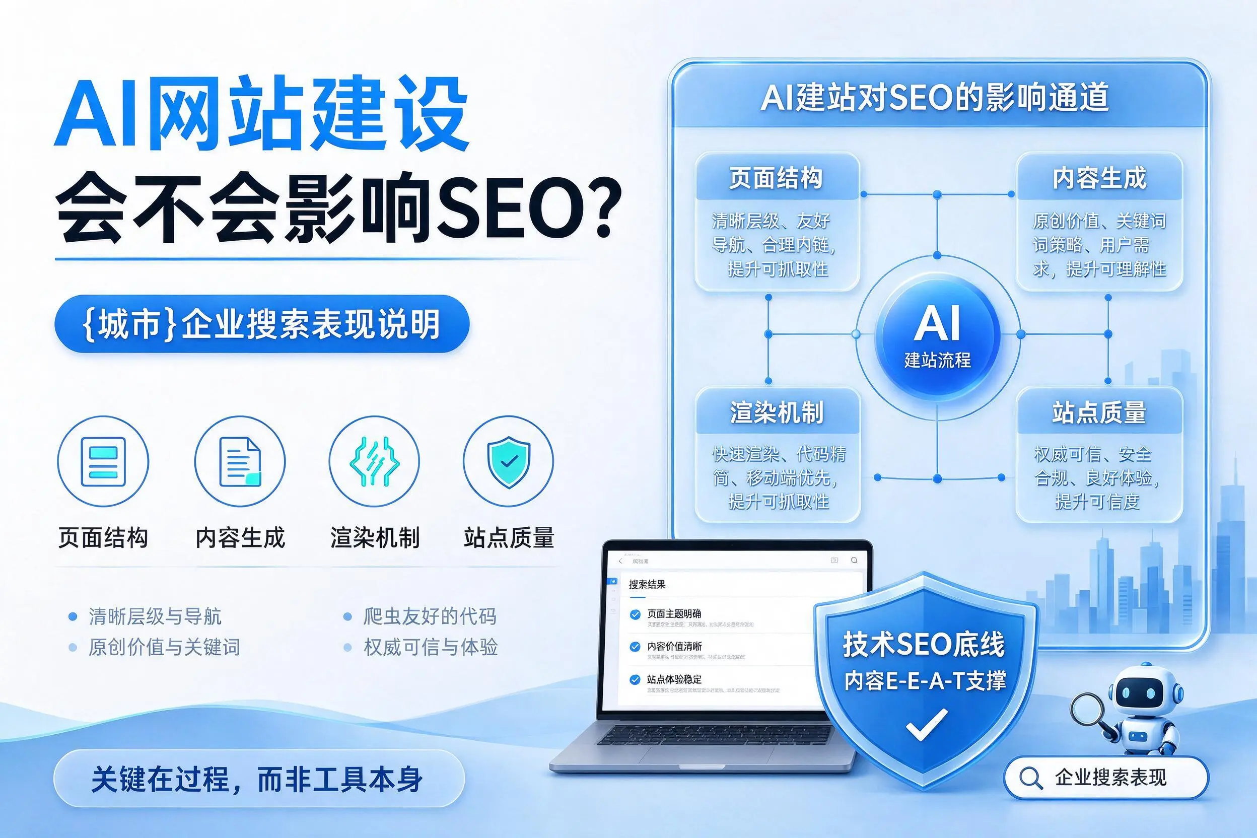 AI网站建设会不会影响SEO?平顶山企业搜索表现说明