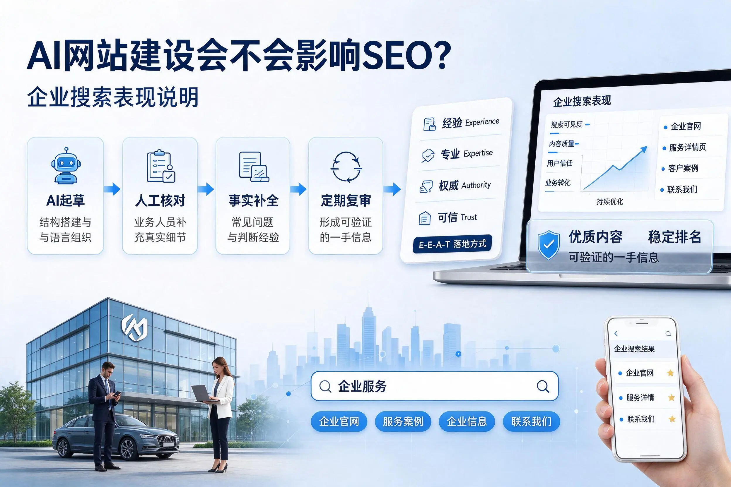 AI网站建设会不会影响SEO?平顶山企业搜索表现说明